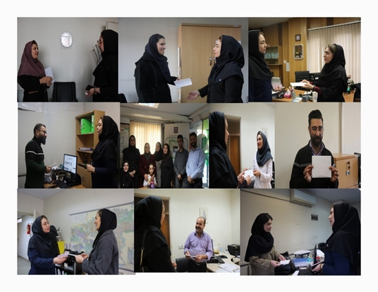 برگزاری تولدکارکنان آذر ماهی معاونت غذا و دارو دانشگاه علوم پزشکی تهران  